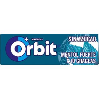 Orbit Mentol Fuerte Gragea 14Gr