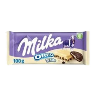 Milka Chocolate Blanco con Oreo 100g