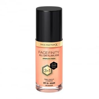 Base Maquillaje Líquida Facefinity All Day Flawless 3 In 1 Spf20 Nº C80 Bronze Max Factor 1 Ud.