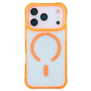 Funda Bumper Naranja Compatible con Magsafe para iPhone 17 Pro Max