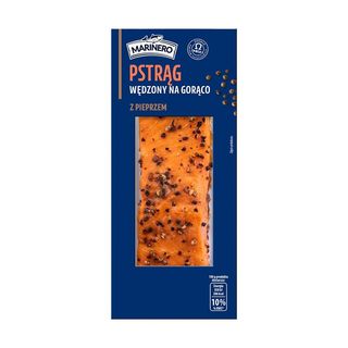 Marinero Pstrąg wędzony na gorąco z pieprzem kg ok. 130 g
