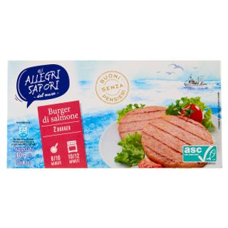 Burger di Salmone Surg.160G