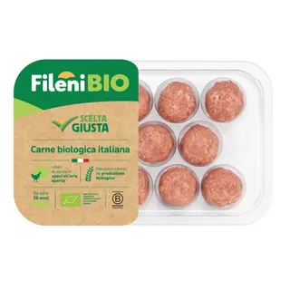 Fileni Polpette Pollo E Tacchino Bio 240g