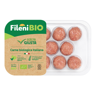 Fileni Polpette Pollo E Tacchino Bio 240g