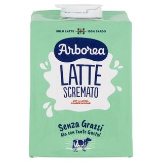 Arborea Latte Scremato Uht A Lunga Conservazione Senza Grassi 500 Ml