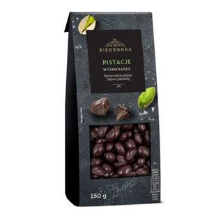 Biedronka Premium Pistacje w czekoladzie, 150 g