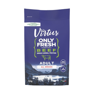Virtus dog only fresh adult manzo 7.5kg