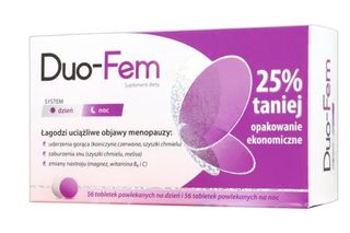 Duo-Fem System na dzień i noc 112 tabletek