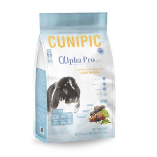 Cunipic Adult Alpha Pro Light & Sterilized Pienso Para Conejos 1.75Kg