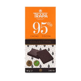 Chocolate Negro 95% Cacao Trapa 80 G