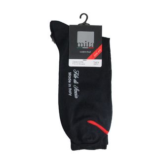 Calza lunga blu in filo di Scozia taglia 45/47