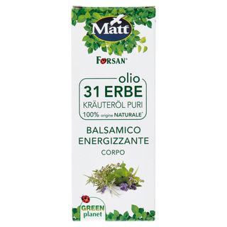 Matt olio 31 Erbe Balsamico Energizzante Corpo 100 ml