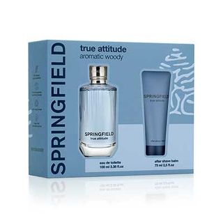 True Attitude Aromatic Woody Edt Estuche De Regalo Springfield Edt 100Ml + Aftershave 75Ml (8411061087015)