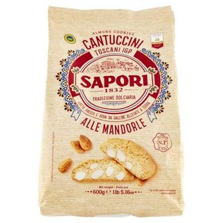 Sapori Cantuccini Toscani Igp Alle Mandorle 600 G - 758666