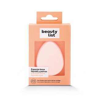 Esponja Redonda Con Funda Rosa Claro Beauty List (5600954006834)