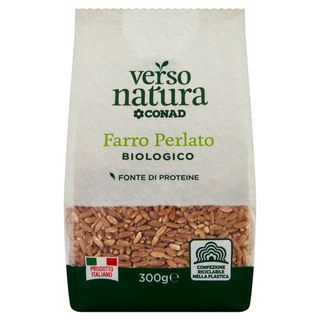 CONAD VERSO NATURA Farro Perlato Biologico 300 g - 8003170055452