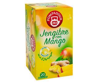 Infusionn Jengibre Con Mango Pompadour 20 Ud 45G