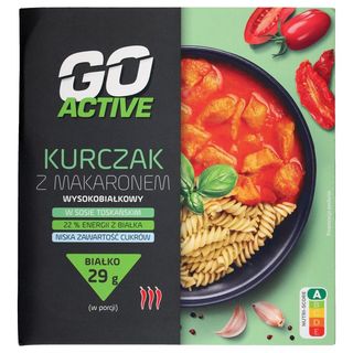 Go Active Kurczak z makaronem w sosie toskańskim 420 g