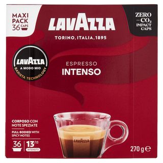 Lavazza A Modo Mio Espresso Intenso 36 Capsule 270 G