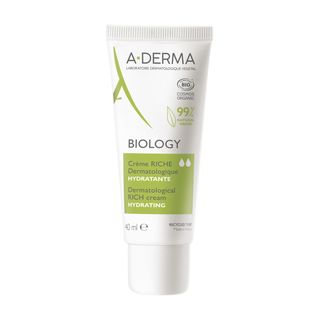 A-Derma -Biology Crema Rica - Crema Rica Dermatológica Hidratante - Hidrata, Reequilibra 3282770146615