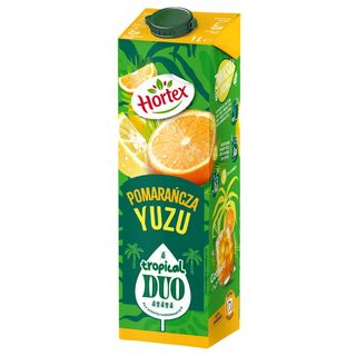 Hortex Napój Tropical Duo pomarańcza yuzu 1 L