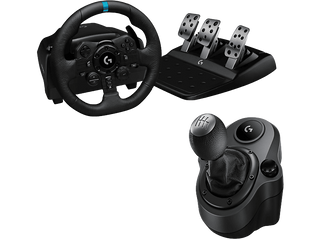Volante - Logitech G G923 + Palanca De Cambios Force Shifter (1581357)