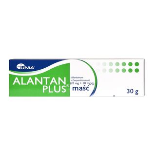Alantan Plus, (20 mg + 50 mg)/g, maść, 30 g