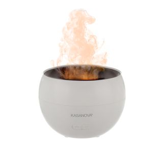 Diffusore aroma elettrico bianco - effetto fiamma