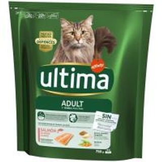Alimento De Salmón Para Gato Ultima, Paquete 750 G. (24055279)