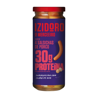 Izidoro Salsichas de Porco + Proteína 200g