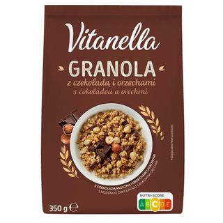 Vitanella Granola z czekoladą i orzechami 350 g