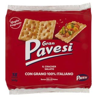 Gran Pavesi Il Cracker Salato Grano 100% Italiano 560G - 084822