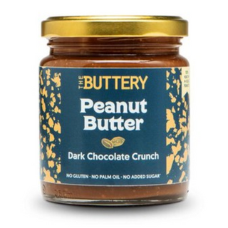 The Buttery Crema de Cacahuete Crujiente con Chocolate Negro 220g