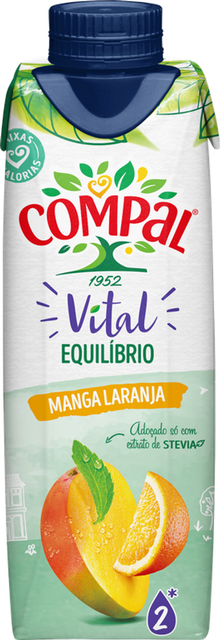 COMPAL VITAL MANGA/LARANJA 300ML