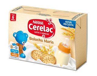 CEREAIS LÁCTEOS CERELAC:BOLACHA MARIA 2X200ML