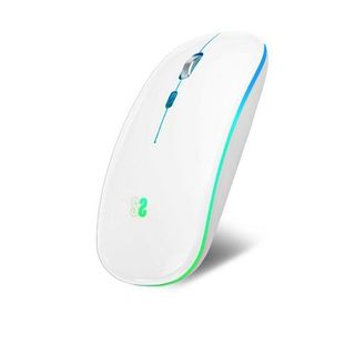 Ratón Inalámbrico Subblim Led Dual Flat Blanco (8436586742034)