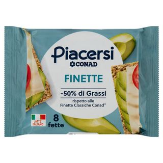 PIACERSI CONAD Finette 8 fette 200 g - 8003170037724