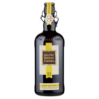 Mastri Birrai Umbri Cotta 21 Birra Speciale Bionda Artigianale Rifermentata In Bottiglia 0,75 L