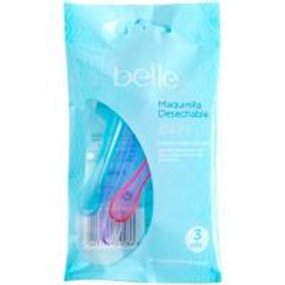 Maquinilla Desechable Depilación Bikini Belle, Pack 3 Uds. (22858062)