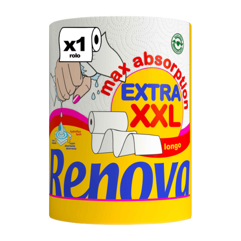 Renova Max Absorption Extra XXL Rolo Cozinha 1un