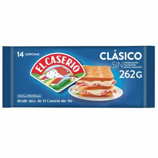 Queso Lonchas El Caserio 14Und 262G