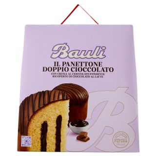 BAULI PANETTONE DOPPIO CIOCCOLATO 750GR