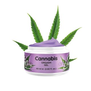 cbd żel stymulujący na bazie wody z cannabis, bez cukru, bez glutenu, 100% wegański,60 ml