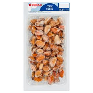 CONAD Cozze Cilene Surgelate 250 g - 8003170015531
