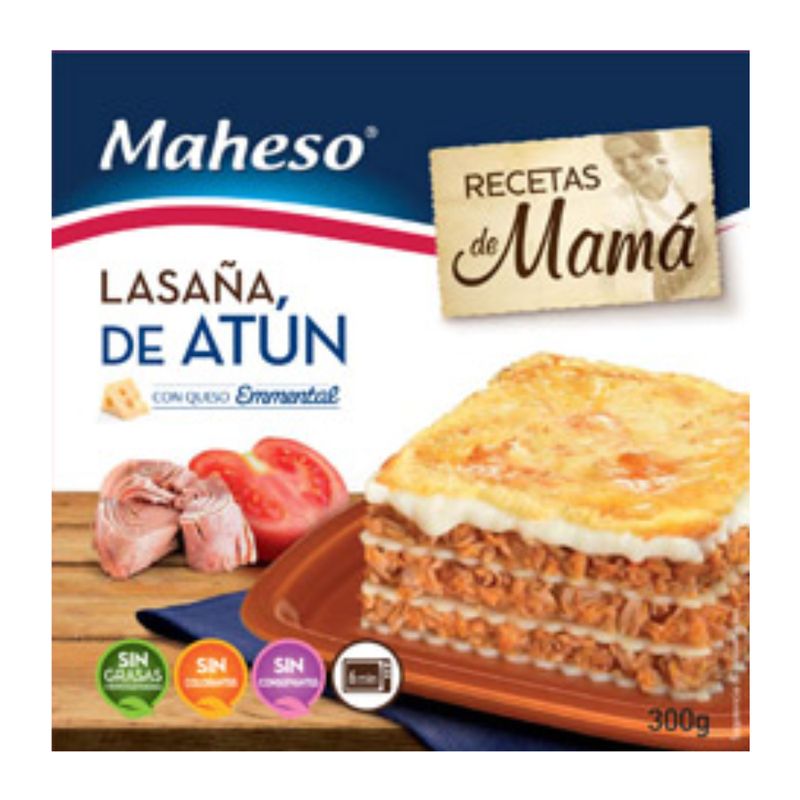 Maheso Lasanha de Atum c/ Bechamel 300g
