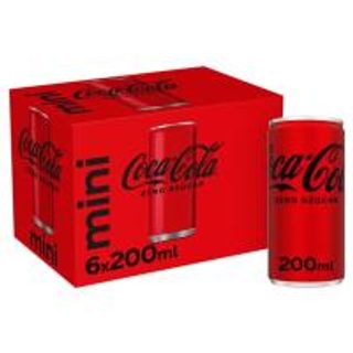 Refresco De Cola Coca Cola Zero Pack 6X20 Cl. (23116437)