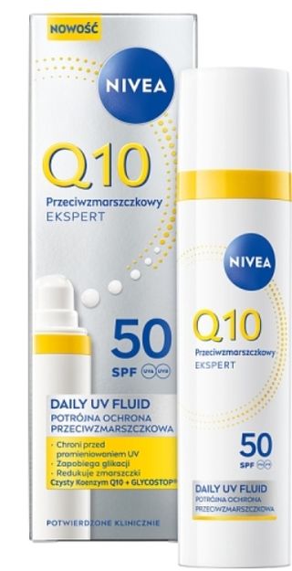 Nivea Q10 Daily UV Fluid SPF 50 40ml