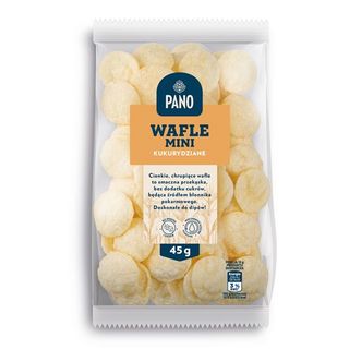 Pano Wafle mini kukurydziane, 45 g