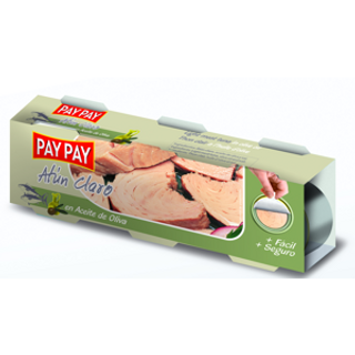 Atún Claro Pay Pay Oliva Pack 3 Uds.
