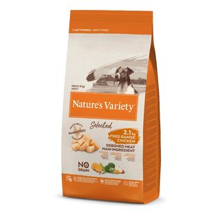 Nature'S Variety Selected Adult Mini Pollo Pienso Para Perros 7Kg